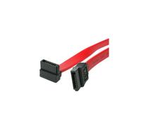 Cavo Serial ATA SATA a SATA ad angolo retto - STARTECH - 15 cm - Schermato - Rosso