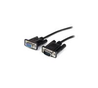 Cavo seriale DB9 RS232 in collegamento diretto - STARTECH.COM - Estensione cavo seriale - 50 cm - Nero