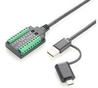 Cavo seriale FTDI FT232RNL USB-C/USB-A, convertitore USB-RS232 RS485 RS422 TTL 3.3V/5V adattatore porta COM