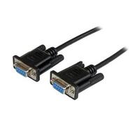 Startech Db9 Serial Null Modem Cable 1 M One Size Black