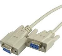 cavo seriale RS-232 non interlacciato D-SUB A 9 PIN femmina / femmina 2 metri