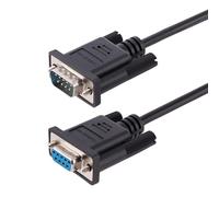 Cavo Serie RS232 Null Modem 3m StarTech DB9 Maschio a Femmina Schermato