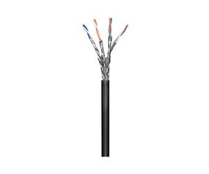Cavo sfuso MicroConnect SFTP PiMF CAT 6 100m - Interno, esterno - Nero