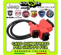 Cavo SGW FCA bypass reset service olio FIAT LANCIA ALFA JEEP adattatore OBD