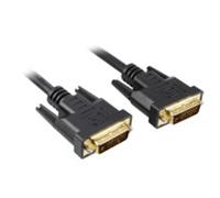 Cavo Sharkoon DVI-D a DVI-D 3 m Maschio/Maschio Nero Compatibile monitor