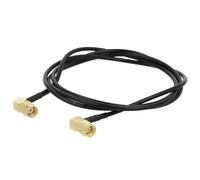 Cavo SMA-08-1.0 50Ω 1m RP-SMA maschio, connettore SMA nero angolato ONTECK