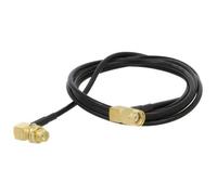 Cavo SMA-09-1.0 50Ω 1m RP-SMA maschio, presa SMA nero angolato ONTECK