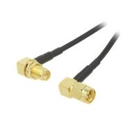 Cavo SMA-12-1.0 50Ω 1m RP-SMA femmina, connettore SMA nero angolato ONTECK