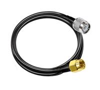 Cavo SMA a TNC, spina maschio RG58, estensione a bassa perdita, adattatore coassiale RF, 50 Ohm, 30 cm, 1 M-5 M(6.6ft (2M))