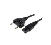 Cavo SN14-2/07/1.8BK maschio CEE 7/16 (C), IEC C7 femmina 1,8 m nero PVC LIA