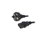 Cavo SN27-3/07/1.5BK IEC C13 femmina, AS/NZS 3112 (I) 1,5 m nero LIA
