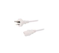 Cavo SN27-3/07/1.5WH IEC C13 femmina, spina AS/NZS 3112 (I) 1,5 m bianco PVC LI