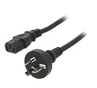 Cavo SN27-3/10/1BK 3x1mm² AS/NZS 3112 (I) maschio, IEC C13 femmina PVC 1m LIAN