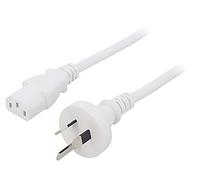 Cavo SN27-3/10/1WH 3x1mm² AS/NZS 3112 (I) maschio, IEC C13 femmina PVC 1m LIAN