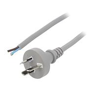 Cavo SN27-3/10/5GY AS/NZS 3112 (I) maschio, IEC C13 femmina PVC 5m grigio LIA...