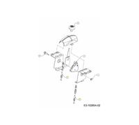 Cavo Snow 2 vie 746-04338 ORIGINALE MTD