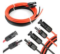 Cavo Solare 4mm² 6mm² Rosso Nero 1m-50m Cavo Prolunga per Controller PV
