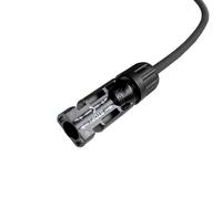 Cavo solare MC-4 cavo di collegamento 10 m 6 mm² spina/femmina prolunga plug&...