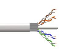 Link Cavo Solido Schermato Ftp Per Reti Categoria 6 Lszh In Rame Matassa 305mt C