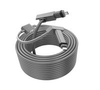 Cavo Sostitutivo Satellitare Rettangolare 2 in 1, Cavo 10 Piedi, Adattatore Ethernet 3 Piedi per Antenna Parabolica Gen2 V2, Maggiore Copertura del Segnale