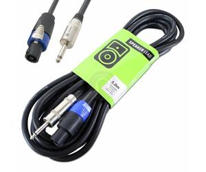 CAVO SPEAKON AUDIO 5 METRI SPINA MASCHIO JACK 6,3 mm per casse amplificatore