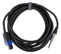 Pronomic Stage BOXJMSP1-5 Cavo per cassa - Cavo professionale per cassa - Connettori: jack 6,3 mm a Speakon compatibile - Sezione conduttori: 2x 1,5 mm² - Lunghezza: 5 m - Nero