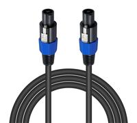 Cavo Speakon professionale da 6 piedi, calibro 18, maschio a Aud