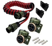 Cavo spiralato OTAN / NATO 24V/12V 2 pali 2x50 mm² 4 m? 2 prezzi OTAN-Camion