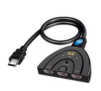CAVO SPLITTER ADATTATORE HDMI 3 INGRESSI 1 USCITA CON SELETTORE 1080P 4K 30HZ