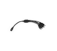 Cavo splitter di alimentazione da 1 a 4 pin CC, 5,5*2,1 mm, per telecamere di sicurezza CCTV e DVR.