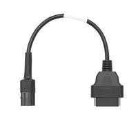 Cavo Splitter OBD | Cavo Prolungamento OBD2 per Autoveicoli e Macchine Agricole | Attrezzo Diagnosi Maschio Femmina per Veicoli SUV Camion Moto Motori Agricoli Test Emissioni Auto Officine Riparazioni