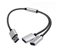 Cavo Splitter USB Maschio A 3/2 2.0 Femmina Cavo di Estensione Hub Dati Potenza Split Adattatore Adattatore