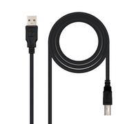 CAVO USB NANOCABLE 2.0 da USB A Maschio a USB B Maschio 1 m