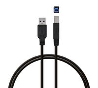 Cavo stampante PcCom Essential USB 3.0 A/B maschio/maschio 2 m nero