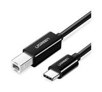 Cavo stampante Ugreen Us241 da USB tipo C a USB tipo B 2 m nero
