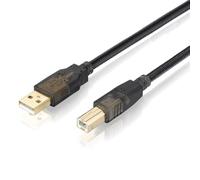 Cavo stampante, USB 2.0 Cavetto per Stampanti A Maschio/B Maschio Cavo per Canon, Lexmark, Epson, Dell, Xerox, Samsung ecc., Bolongking (1.8m)