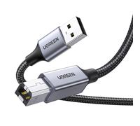 Cavo Stampante USB 2.0 Nylon Cable Type A a Tipo B Maschio Alluminio Compatibile