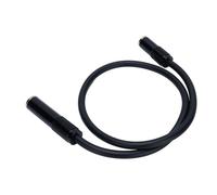 Cavo Stereo Flessibile da 3,5 Mm a 6,35 Mm con Design a Doppia Altezza a Gradini, per Altoparlanti per Chitarra, 0,5 M