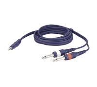 Cavo stereo mini-jack a 2 mono Jack L/R 1.5m - DAP FL31150