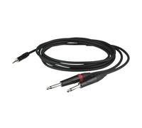 Cavo stereo mini-jack a 2 mono Jack L/R 3m - DAP FLX313