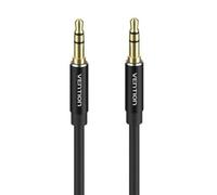 Cavo stereo Vention BAXBF da 1 m, jack maschio da 3,5 mm placcato oro, alluminio nero