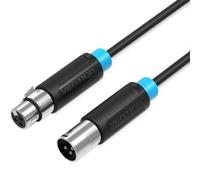 Cavo stereo Vention BBFBH XLR maschio a XLR femmina 2 m nero
