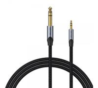 Cavo stereo Vention Jack 3.5 maschio a Jack 6.3 maschio - 3m - Grigio