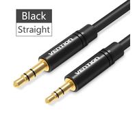 Cavo stereo Vention Jack 35 maschio a Jack 25 maschio - 2 m - Nero