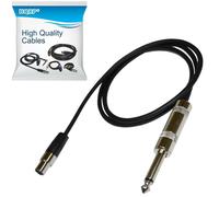 Cavo Strumentale HQRP Per Shure AXT100 T1 T1G UT1 SC1 BLX1 PG1 PGX1 PGXD1 GLXD1
