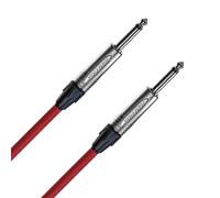 QUIK LOK - QUIKSILVER/3 Jack Mono/Jack Mono 3 mt, Cavo per strumenti musicali Quik Lok QUIKSILVER, Connettori NEUTRIK: Jack Mono/Jack Mono, Colore rosso mattone, Lunghezza 3 mt