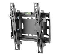 CAVO Supporto a parete per TV 23-42 pollici per schermi fino a 50 kg Supporto TV inclinabile Max VESA 200 x 200 mm per TV LCD/LED/Plasma Flat&Curved