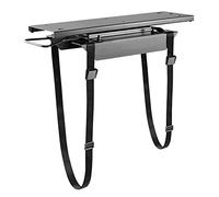 CAVO Supporto per PC da tavolo CH-B-360-S nero estensibile Ruotabile a 360° con cinghie antistrappo per PC di tutte le dimensioni fino a 10 kg di peso Supporto per computer di SOTECH