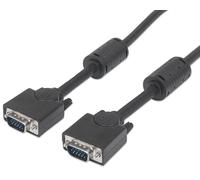 Cavo SVGA 3m HD15 M/M ferrite schermato - Manhattan ICOC SVGA-D-3