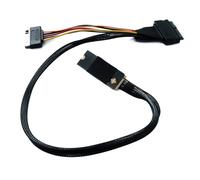 System-S Cavo M.2 100 cm M-Key a U.2 SFF-8639 NVMe Adattatore per SSD Hard Disk Scheda madre